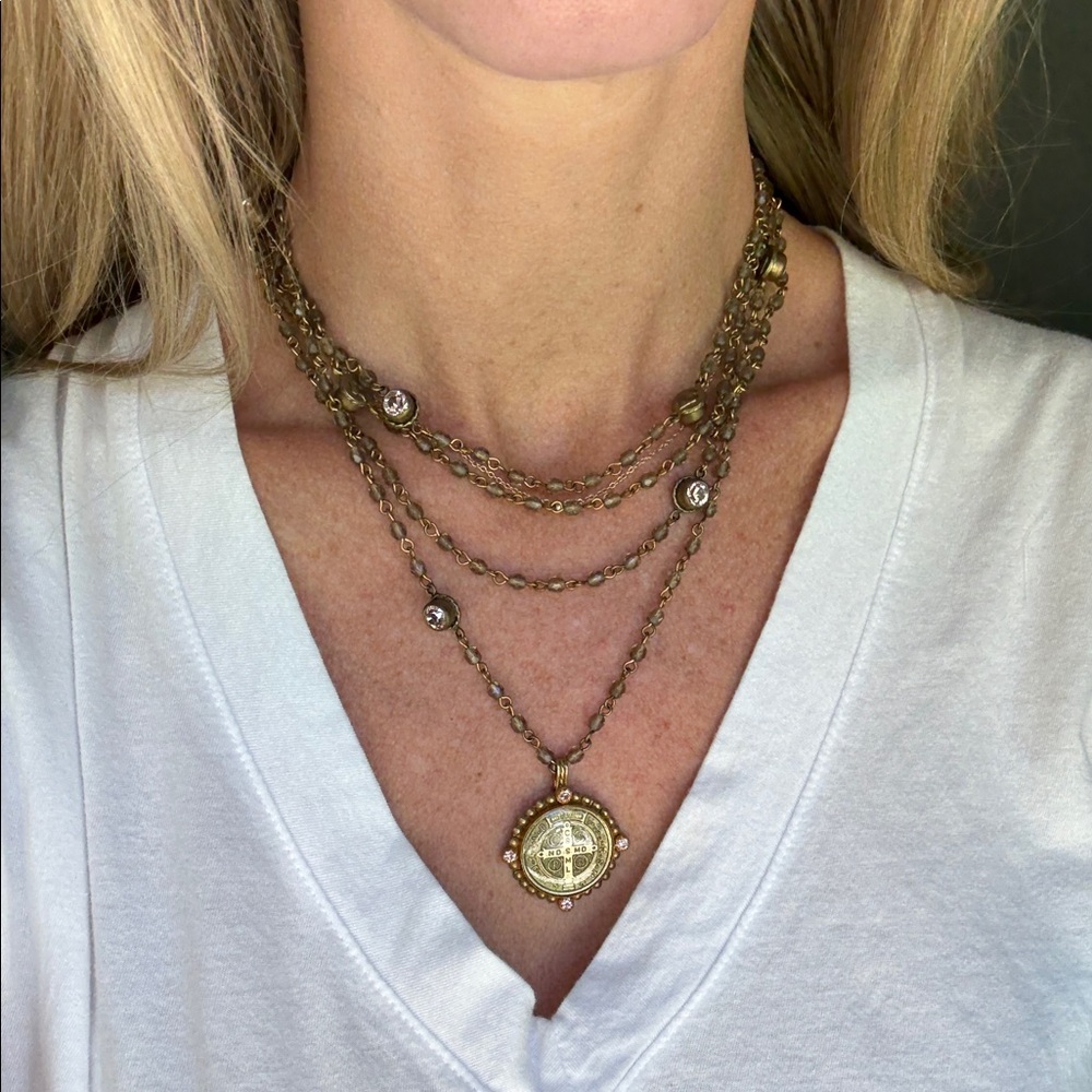 Virgins Saints and Angels necklace